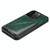 For iPhone 15 Pro Max Imitation Crocodile Leather Back Phone Case with Holder(Green)