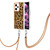 For Xiaomi Redmi Note 12 Pro 5G Global Electroplating Dual-side IMD Phone Case with Lanyard(Leopard Print)