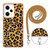 For Xiaomi Redmi Note 12 Pro 5G Global Electroplating Dual-side IMD Phone Case with Lanyard(Leopard Print)