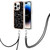 For iPhone 14 Pro Max Electroplating Dual-side IMD Phone Case with Lanyard(Equation)