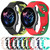 For Amazfit GTR 3 22mm Double Color Silicone Watch Band(Pink+White) For Amazfit GTR 3 22mm Double Color Silicone Watch Band(Pink+White)