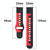 For Amazfit GTR 2e 22mm Double Color Silicone Watch Band(Grey+White)