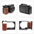 For Sony ZV-E10 PULUZ Wood Handle Metal Camera Cage Stabilizer Rig