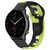 For Amazfit GTR 2e 22mm Double Color Silicone Watch Band(Black+Green) For Amazfit GTR 2e 22mm Double Color Silicone Watch Band(Black+Green)