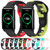 For Huawei Watch GT3 42mm 20mm Double Color Silicone Watch Band(Cyan+White)