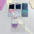 For Samsung Galaxy Z Flip5 Glitter Epoxy Shockproof TPU Phone Case(Purple)