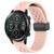 For Honor MagicWatch2 42mm 20mm Folding Magnetic Clasp Silicone Watch Band(Pink)