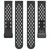 For Amazfit GTS 3 20mm Folding Magnetic Clasp Silicone Watch Band(Burgundy)