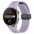 For Huawei Watch 3 Pro 22mm Folding Magnetic Clasp Silicone Watch Band(Purple)