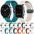 For Amazfit Bip3 20mm Folding Magnetic Clasp Silicone Watch Band(Red)