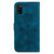 For Samsung Galaxy A41 Lily Embossed Leather Phone Case(Dark Blue) For Samsung Galaxy A41 Lily Embossed Leather Phone Case(Dark Blue)