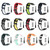For Huawei Watch Fit New Two-Color Silicone Watch Band(White+Black)