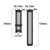 For Huawei Watch Fit New Two-Color Silicone Watch Band(White+Black)