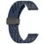 For Garmin Forerunner 645 Music 20mm Folding Magnetic Clasp Silicone Watch Band(Midnight Blue) For Garmin Forerunner 645 Music 20mm Folding Magnetic Clasp Silicone Watch Band(Midnight Blue)