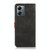 For Motorola Moto G14 4G KHAZNEH Dual-color Cowhide Texture Flip Leather Phone Case(Black)