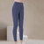 High Waisted Slimming Hip Lifting Yoga Pants Non-Marking Nude Sensation Quick Dry Sweatpants, Size: S(Blue)