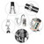 For Nokia C31 Electroplating Dual-side IMD Phone Case with Lanyard(Totem Elephant)
