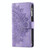 For iPhone 14 Multi-Card Totem Zipper Leather Phone Case(Purple)
