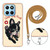 For Honor X8 5G / X6 4G Electroplating Dual-side IMD Phone Case with Lanyard(Lucky Dog)