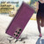 For Samsung Galaxy S22 Ultra 5G BF28 Frosted Card Bag Phone Case with Holder(Dark Purple)