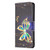 For Motorola Moto G14 4G Colored Drawing Pattern Leather Phone Case(Big Butterfly)