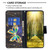For Motorola Moto G14 4G Colored Drawing Pattern Leather Phone Case(Big Butterfly)