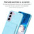 For Samsung Galaxy S21 FE 5G BF28 Frosted Card Bag Phone Case with Holder(Blue) For Samsung Galaxy S21 FE 5G BF28 Frosted Card Bag Phone Case with Holder(Blue)