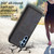 For Samsung Galaxy A54 5G BF28 Frosted Card Bag Phone Case with Holder(Black)
