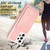 For Samsung Galaxy A53 5G BF28 Frosted Card Bag Phone Case with Holder(Pink)