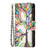 For Motorola Moto G14 4G Colored Drawing Pattern Zipper Leather Phone Case(Big Tree)