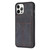 For iPhone 15 Pro Max BF28 Frosted Card Bag Phone Case with Holder(Black)