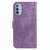 For Motorola Moto G51 Little Tiger Embossed Leather Phone Case(Purple) For Motorola Moto G51 Little Tiger Embossed Leather Phone Case(Purple)