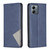 For Motorola Moto G14 4G Rhombus Texture Magnetic Leather Phone Case(Blue) For Motorola Moto G14 4G Rhombus Texture Magnetic Leather Phone Case(Blue)