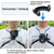 TUYU Camera Neck Holder Mobile Phone Chest Strap Mount  For Video Shooting//POV, Spec: With Phone Clip (Black)