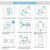 For Samsung Galaxy Tab A9 2pcs 9H 0.3mm Explosion-proof Tempered Glass Film