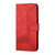For iPhone 15 Pro Max Cubic Skin Feel Flip Leather Phone Case(Red) For iPhone 15 Pro Max Cubic Skin Feel Flip Leather Phone Case(Red)