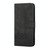 For Honor Magic5 Pro Cubic Skin Feel Flip Leather Phone Case(Black)