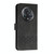 For Honor Magic5 Pro Cubic Skin Feel Flip Leather Phone Case(Black)