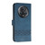 For Honor Magic5 Pro Cubic Skin Feel Flip Leather Phone Case(Blue)