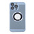 For iPhone 12 Pro Cooling MagSafe Magnifier Phone Case(Blue)