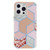 Electroplating Soft TPU Phone Case For iPhone 15 Pro Max(Pink Rhombus)
