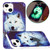 For iPhone 15 Electroplating Soft TPU Phone Case(Star Wolf)