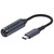 DC 4.5 x 0.6mm to USB-C / Type-C Male 100W Computer Charging Adapter Connector