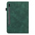 For Samsung Galaxy Tab S9 Lace Flower Embossing Pattern Leather Tablet Case(Green)