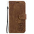 For Xiaomi Redmi 12C / 11A Little Tiger Embossed Leather Phone Case(Brown)