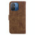 For Xiaomi Redmi 12C / 11A Little Tiger Embossed Leather Phone Case(Brown)