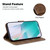 For Xiaomi Redmi 12C / 11A Little Tiger Embossed Leather Phone Case(Brown)