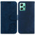 For Redmi Note 12 5G Global Little Tiger Embossed Leather Phone Case(Dark Blue)