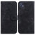For Motorola Moto G50 5G Lily Embossed Leather Phone Case(Black)