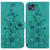 For Motorola Moto G50 5G Lily Embossed Leather Phone Case(Green)
